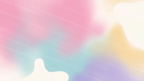Abstract pastel gradient background with flowing shapes. 2d animation Video stock 342921613