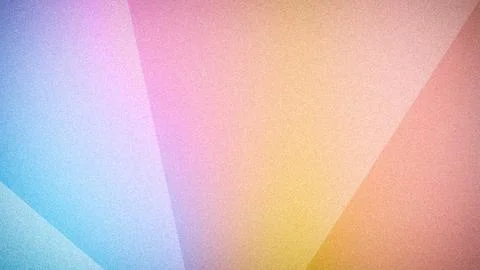 Abstract pastel gradient background with grainy texture and geometric shape.. Stock Illustration
