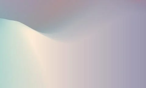 Abstract Pastel Gradient Background with Soft Liquid Waves Illustrazione stock