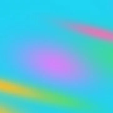 Abstract Pastel Gradient Background with Soft Light Leaks and Colorful Blur Ilustração Stock