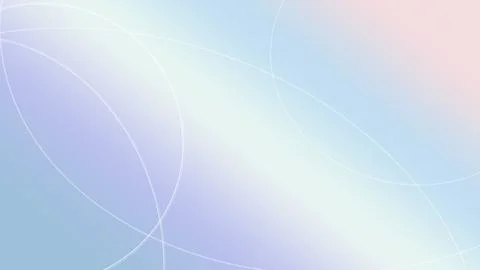 Abstract pastel gradient background with soft glowing curved lines, creatin.. Stock Illustration