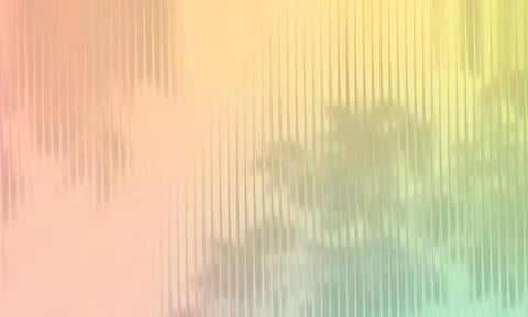 Abstract pastel gradient background with vertical fluted glass texture and .. Stock Photos