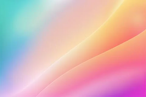 Abstract pastel gradient color background Stock Illustration