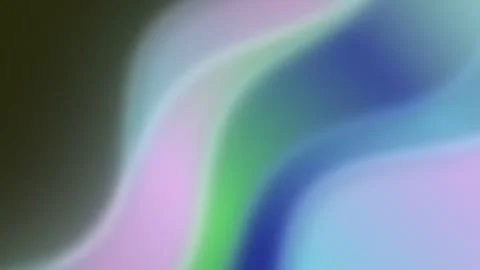 Abstract Pastel Gradient with Glowing Green Waveform Line Stock Footage 328557413