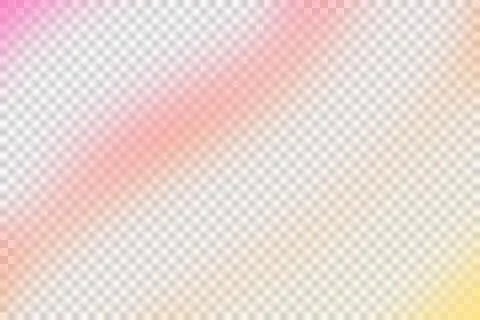 Abstract Pastel Gradient Light Streak PNG Isolated on Transparent Background Stock Illustration