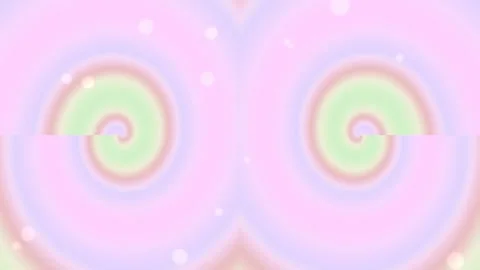 Abstract pastel gradient spirals background loop for modern design Stock Footage 336885952