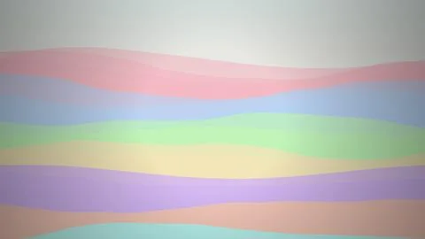 Abstract Pastel Gradient Waves Background Ilustración de archivo