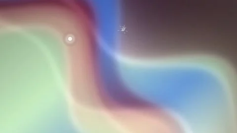 Abstract Pastel Luminous Motion Background with Fluid Rainbow Waves and Sparkles Stock Footage 328788137
