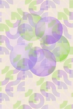 Abstract Pastel Pattern Background Stock Illustration