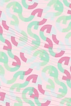 Abstract Pastel Pattern Background Stock Photos