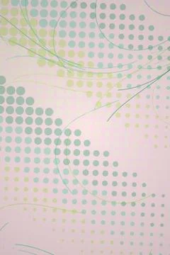 Abstract Pastel Pattern with Dots and Lines Stock Photos