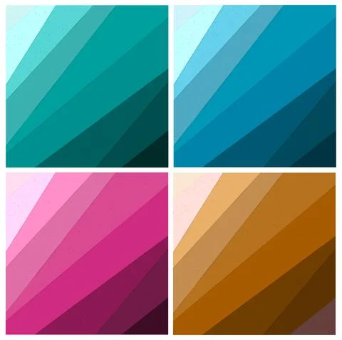 Abstract pastel patterns with gold glitter , cute lines circle blob geometric Stock Illustration