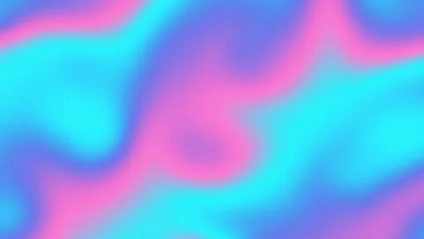 Abstract pastel pink turquoise gradient background with liquid waves. Liquid Stock Footage 337166811
