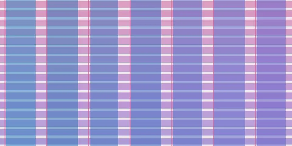 Abstract pastel plaid pattern with soft blue, pink, and purple stripes, cre.. Stock Illustration