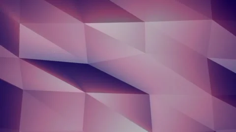 Abstract pastel polygon background with soft pink and purple geometric facets Stock Footage 337434076