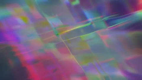 Abstract Pastel Prism Grid Background With Soft Rainbow Geometric Glow Stock-Footage 332304876