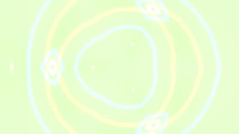 Abstract pastel rainbow circle animation seamless loop background Stock Footage 336766694