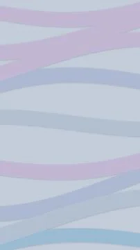 Abstract pastel ribbon wave pattern in soft lilac and light blue, creating .. Stockillustratie