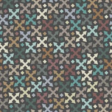 Abstract pastel seamless pattern color spectrum background vector illustration Stock Illustration