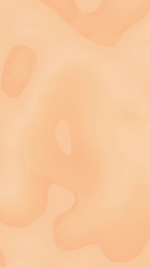 Abstract Pastel Shapes Flowing in Soft Peach Background Vidéo 334492212