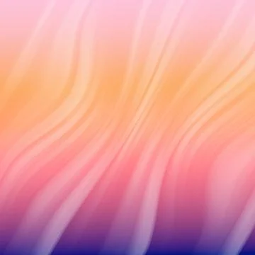 Abstract Pastel Silk Wave Gradient Texture Stock Illustration