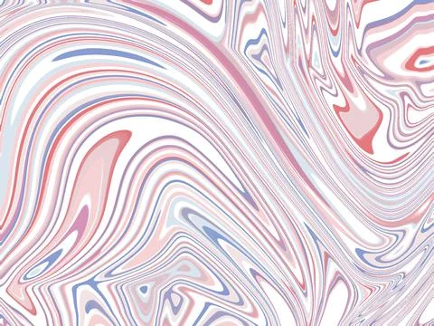 Abstract pastel smooth wave pattern background , greeting card or fabric Illustrazione stock