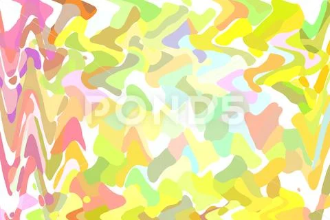 Abstract pastel soft colorful smooth blurred textured background off focus to Stock Illustration