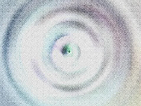 Abstract Pastel Spiral Background With Soft Grain Texture and Blue?Orange C.. 스톡 일러스트