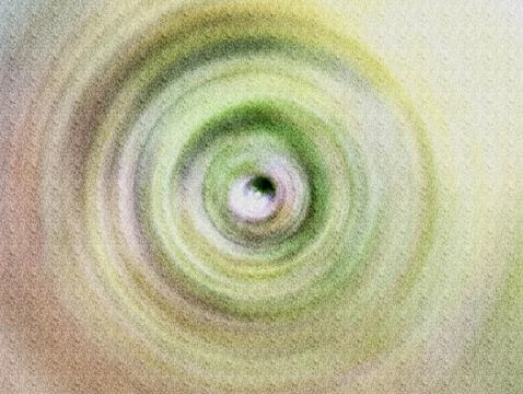 Abstract Pastel Spiral Background With Soft Grain Texture and Blue?Orange C.. 스톡 일러스트