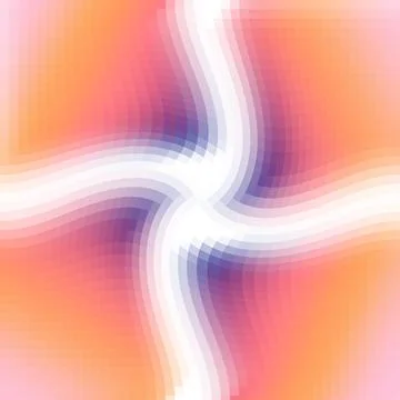 Abstract Pastel Sunset Vortex Geometric Background 스톡 일러스트
