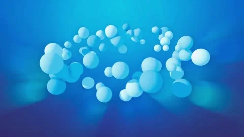 Abstract pastel swirl loop background 4k Stock-Footage 319078129