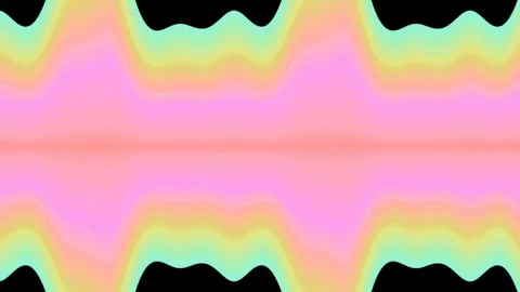 Abstract pastel wave background motion loop, smooth flowing modern gradient.. Stock Footage 339494890