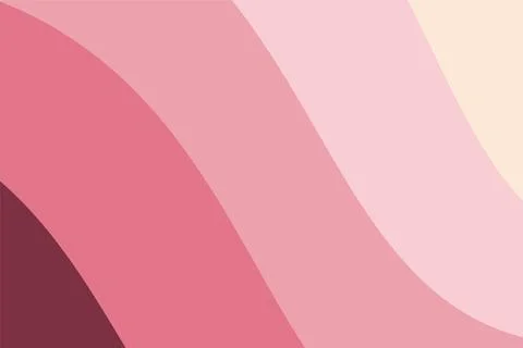 Abstract pastel wave background with soft gradient shapes and modern minima.. Illustration