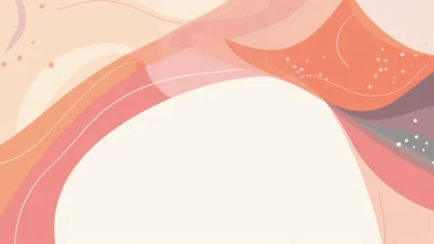 Abstract pastel waves and flowing organic shapes animated background seamle.. 库存影片 341429172