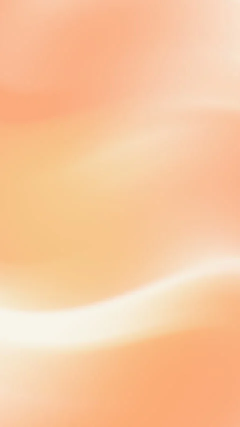 Abstract Pastel Waves Flowing in Soft Peach Background Stockbeeldmateriaal 334491975
