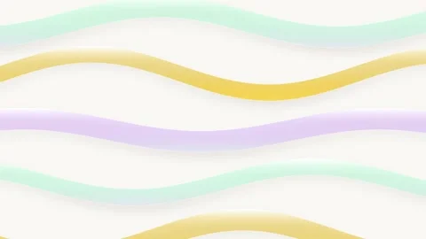 Abstract Pastel Waves Motion Background Vídeos de archivo 344232135