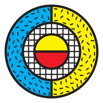 Abstract Patch Stock Illustration