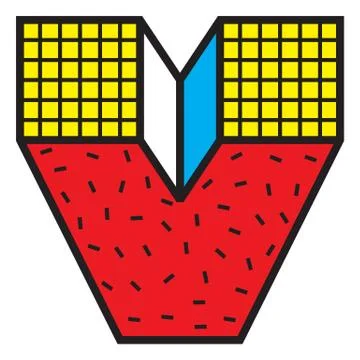 Abstract Patch Stock Illustration