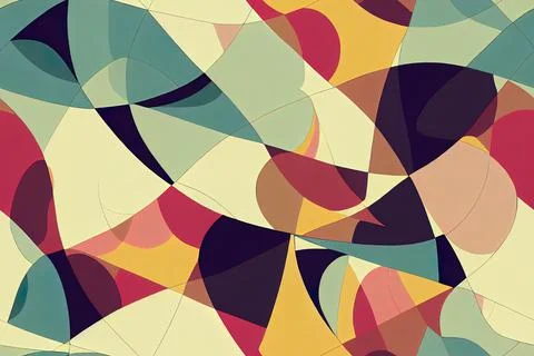 Abstract patchwork seamless pattern of various doodle texture. 2d High quality Stock Illustration