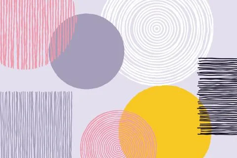 Abstract patchwork vector pattern background Stockillustratie