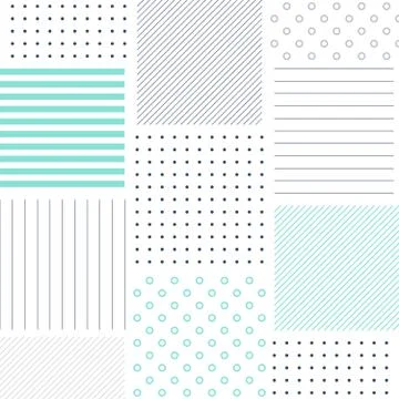 Abstract patchy pattern and cover backdrop Illustrazione stock