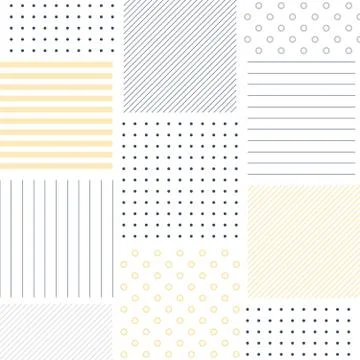 Abstract patchy pattern and cover backdrop Illustrazione stock