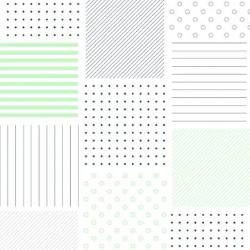 Abstract patchy pattern and cover backdrop Illustrazione stock