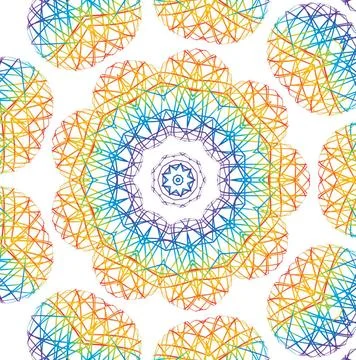Abstract pattern Abstract background with color shapes Copyright: xZoonar.... Foto stock