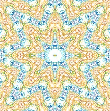 Abstract pattern Abstract background with shapes of lines Copyright: xZoon... Foto stock