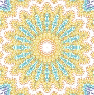 Abstract pattern Abstract background with shapes of thin color lines Copyr... Stock Photos