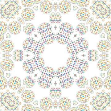 Abstract pattern Abstract background with shapes of lines Copyright: xZoon... Foto stock