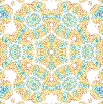 Abstract pattern Abstract background with shapes of thin color lines Copyr... Stock Photos