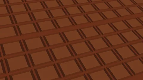 Abstract pattern animated with geometric elements  chocolate. brown Stock Footage 233784052