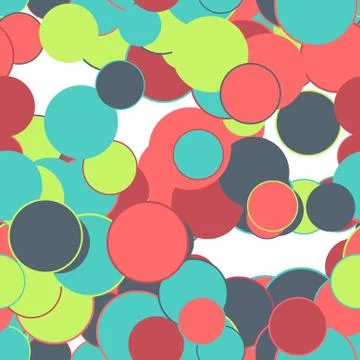 Abstract pattern art background in illustration space geometry. Illustrazione stock